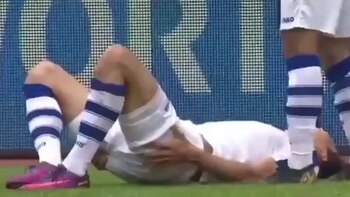 El jugador uzbeko sufrió la