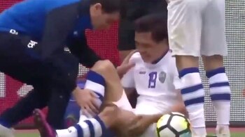 Otabek Shukurov tuvo que ser