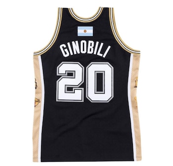 La bandera argentina, presente en