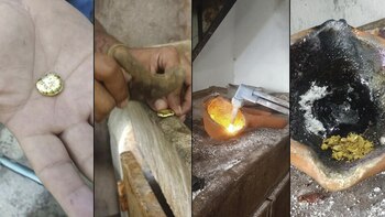 El proceso de fundición del