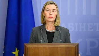 Federica Mogherini, alta representante para