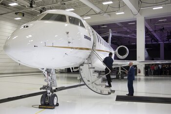Bombardier Global 7500 luxury jet