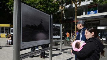 La muestra también se recorre