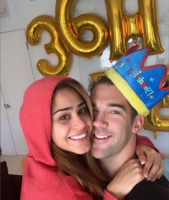 La foto que compartió Lewis