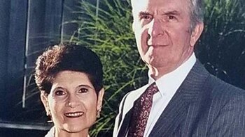 Sondra y su esposo estaban