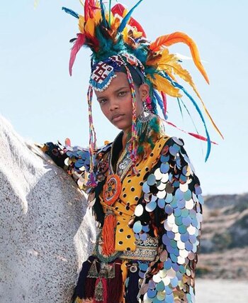 Natalia Montero pisó la pasarela