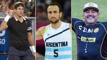 Los astros del deporte argentino