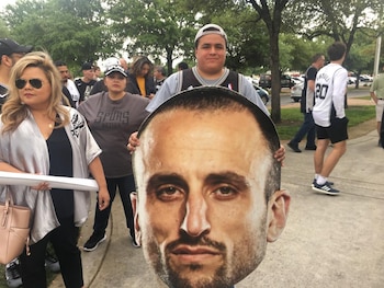 Un fanático con la imagen