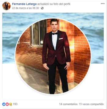 La última foto que publicó