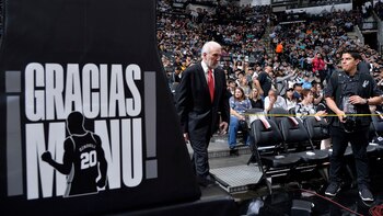 Gregg Popovich fue el entrenador