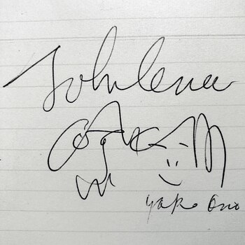 El autógrafo con el cual