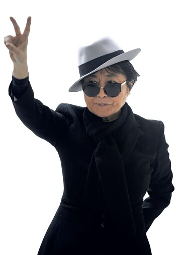 Yoko Ono medio siglo después.