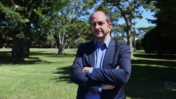 Miguel Braun, el viernes en la Quinta de Olivos (Maximiliano Luna)