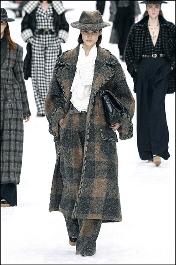 El desfile de Chanel en París.