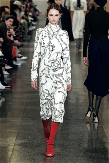 Desfile de Victoria Beckham en Londres.