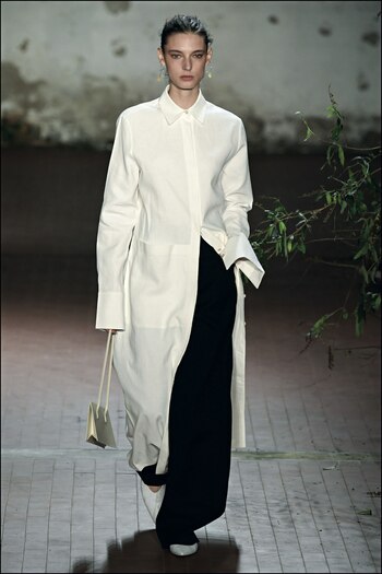 Desfile de Jil Sander en Milán.