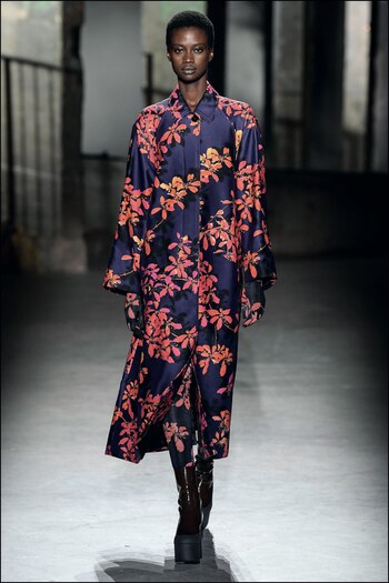 Desfile de Dries Van Noten en París.