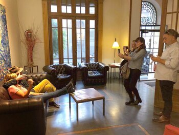 El momento de las fotos