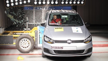 El VW Suran se quedo