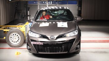 El Toyota Yaris obtuvo cuatro