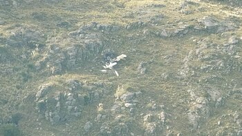 Así localizaron a la avioneta