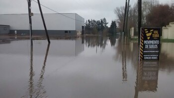 Cuando llueve, esta zona de