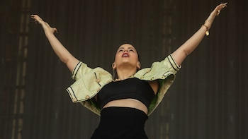 Rosalía (Foto: Lollapalooza)