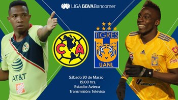 América y Tigres disputarán el