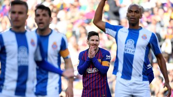 Barcelona’s Argentinian forward Lionel Messi