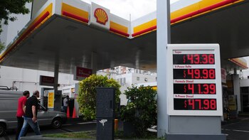 Las pizarras de Shell con los últimos aumentos (Maximiliano Luna)