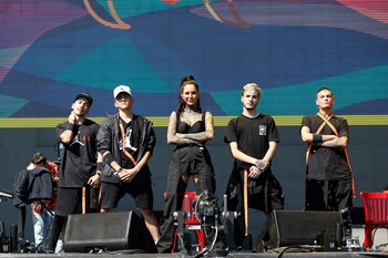 Cande Tinelli, Lelé, con su