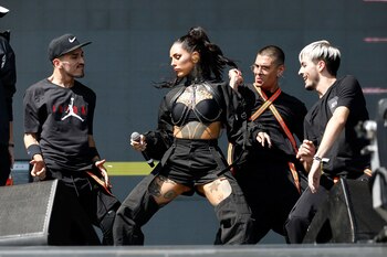 Fue el debut de Cande