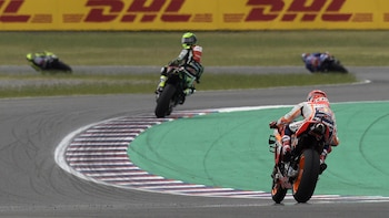 El MotoGP, que volvió a