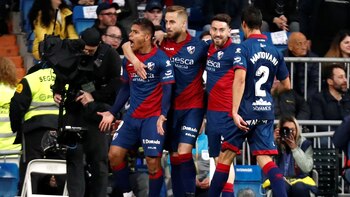 El Huesca estuvo al borde