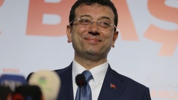 Ekrem Imamoglu, alcalde de Estambul
