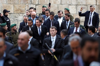 Bolsonaro inició su primer discurso