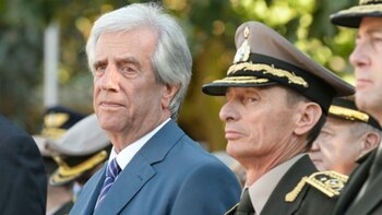 Tabaré Vázquez y José González,