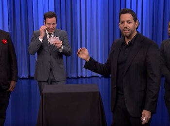 David Blaine con Jimmy Fallon