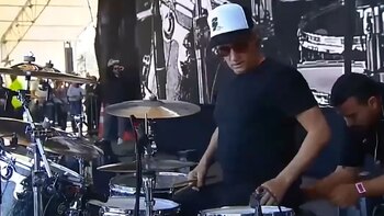 Charly Alberti en el show