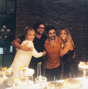 Felices y en pareja. (Foto: