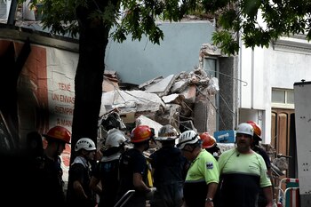 En el lugar trabajaron bomberos,