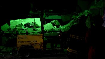 El edificio se derrumbó por