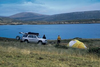 El primer acampe, para cotejar