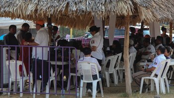 Este lunes 500 migrantes fueron