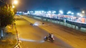 Una cámara de seguridad del