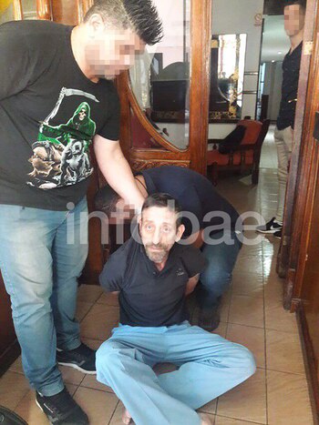 Enrique Daniel Silva, el detenido.