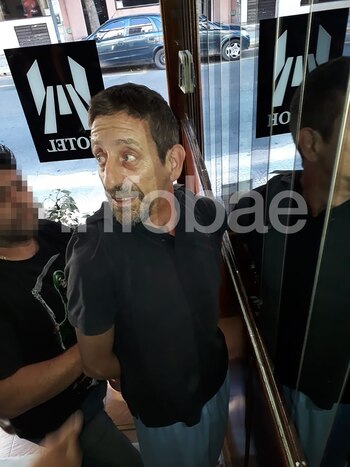 Silva, tras ser detenido por la Policía de la Ciudad