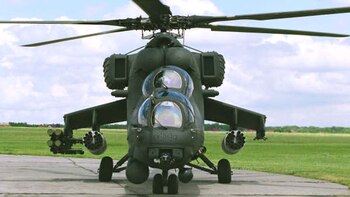Un Mil Mi-32M2 “Caribe” operado