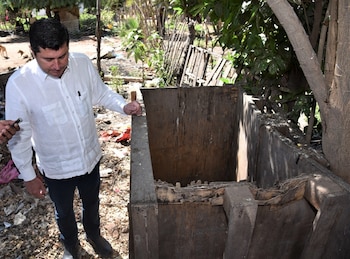 El presidente municipal de Ahoma