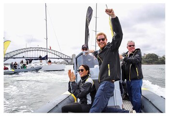 La pareja real también compartió